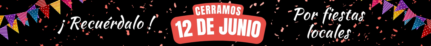 Cerramos 12 de Junio Fiestas Villalba