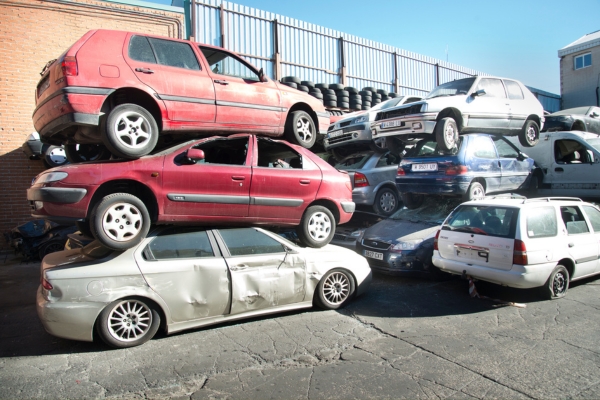 Elegir llantas 15 pulgadas en un desguace