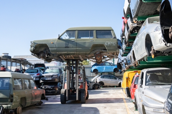 Qué significa vender un coche por piezas